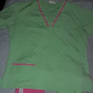 Urbane scrub top